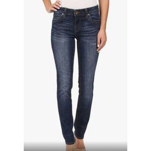 Kut From The Kloth Womens Mid Rise Straight Leg Jeans Size 2 Casual Comfort